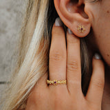 Anello d'oro in filigrana sarda