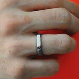 Anello in acciaio