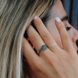 Anello d'argento in filigrana sarda
