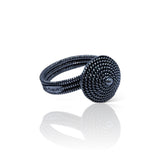 Anello d'argento in filigrana sarda