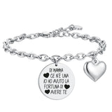 Bracciale in acciaio