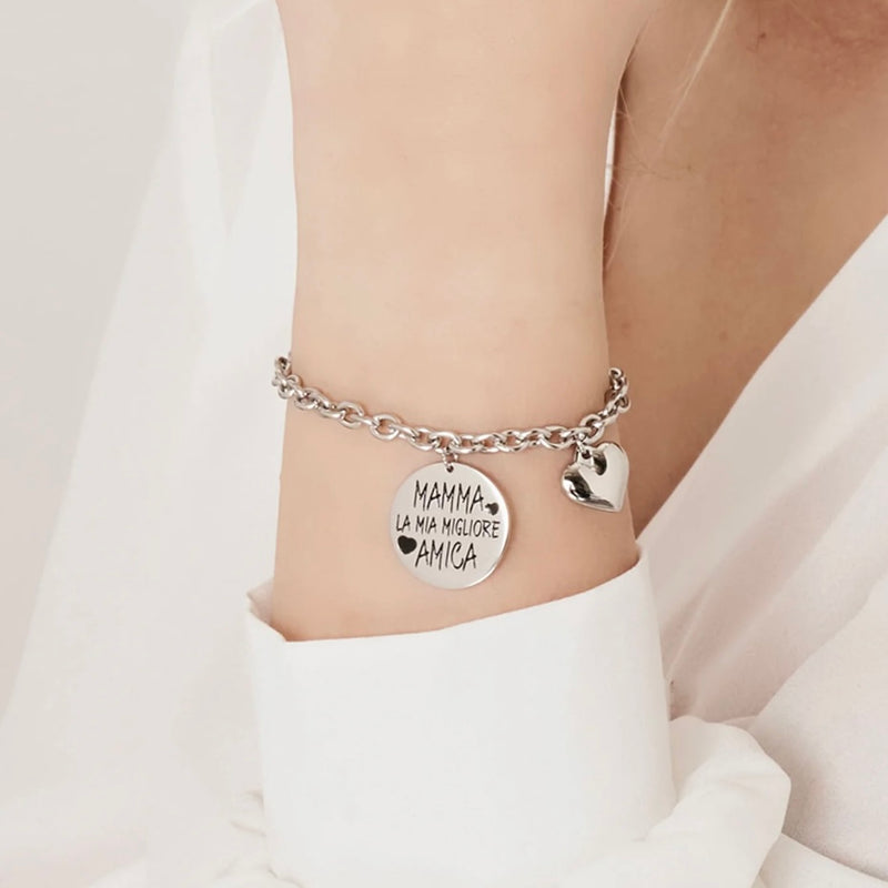 Bracciale in acciaio