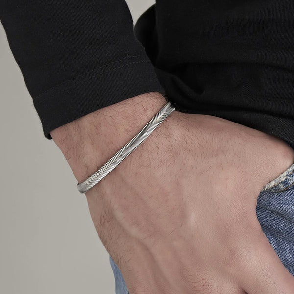 Bracciale in acciaio